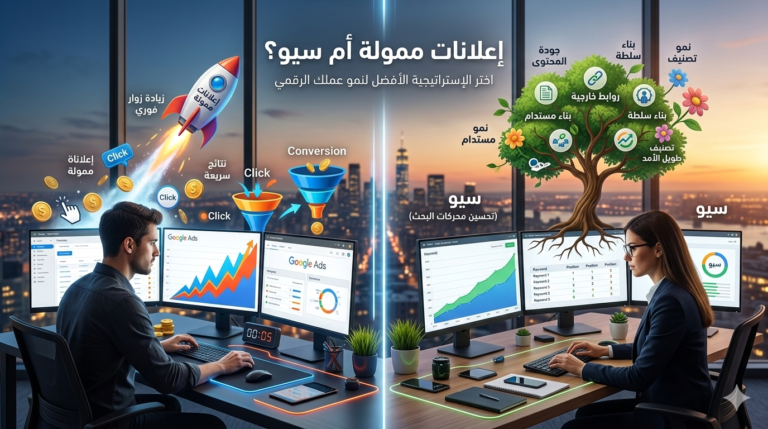 سيو أم إعلانات ممولة