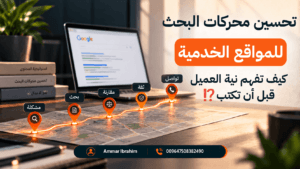 تحسين محركات البحث للمواقع الخدمية