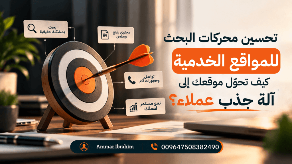 تحسين محركات البحث للمواقع الخدمية